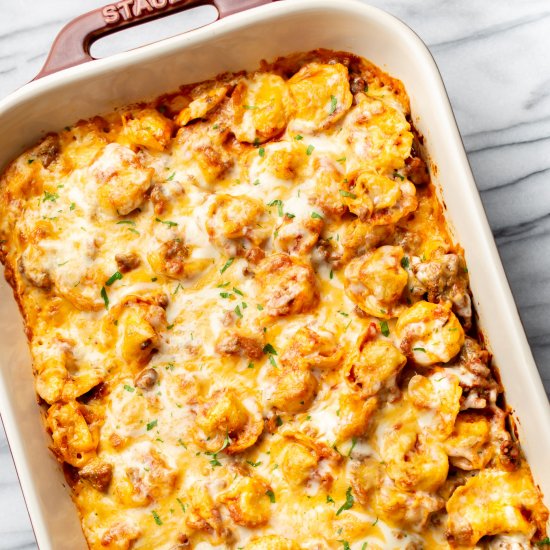 baked tortellini