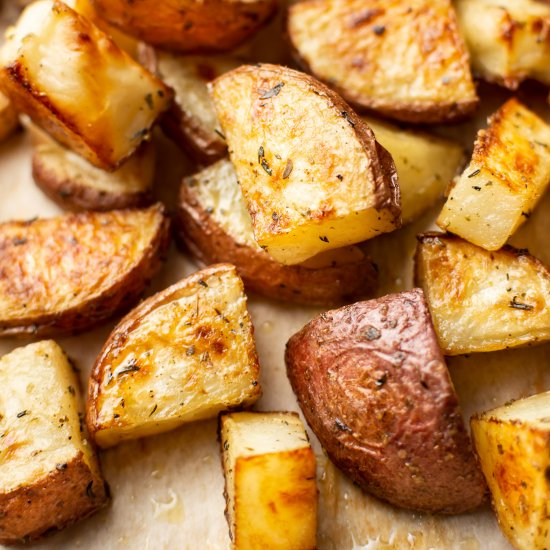 easy roasted red potatoes