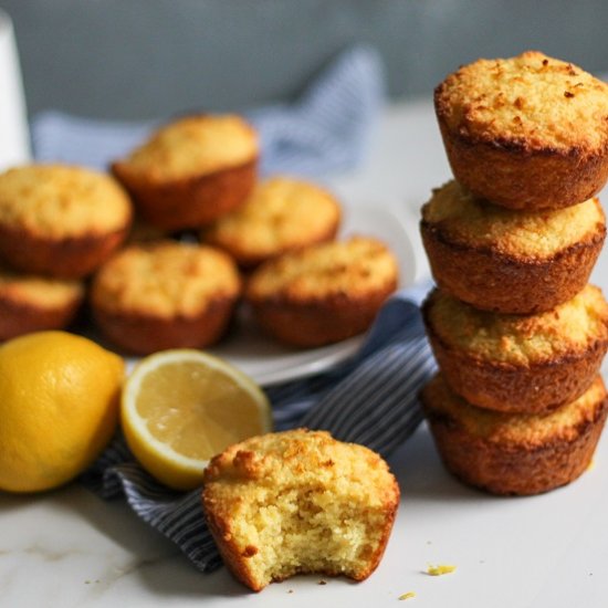 Lemon Almond Muffins