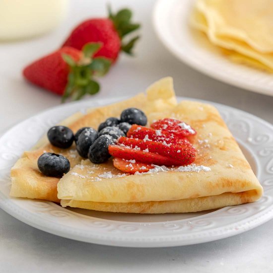 Easy Homemade Crepes