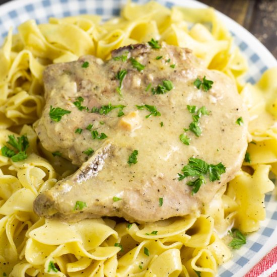 Crock Pot Ranch Pork Chops