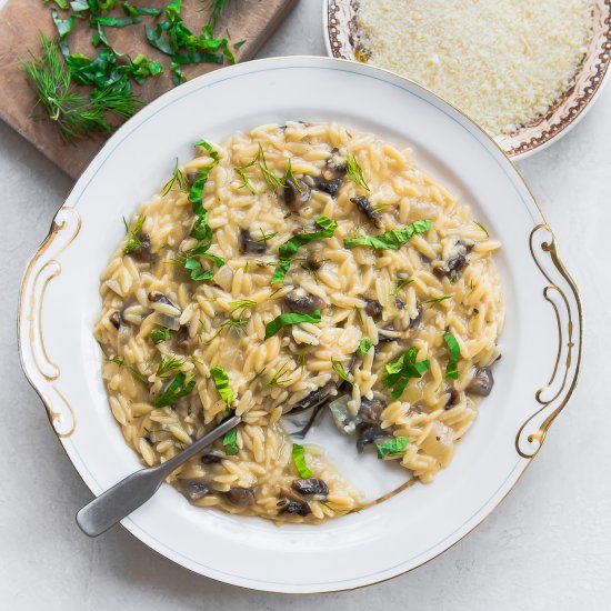 Herbed Orzo Risotto