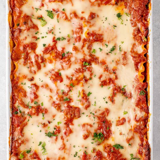 The Best Vegan Lasagna