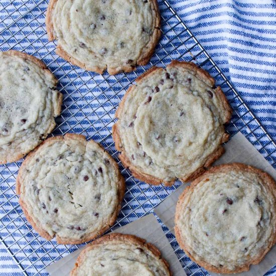 Pan-Banging Chocolate Chip Cookies