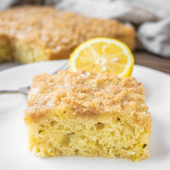 Lemon Zucchini Coffee Cake