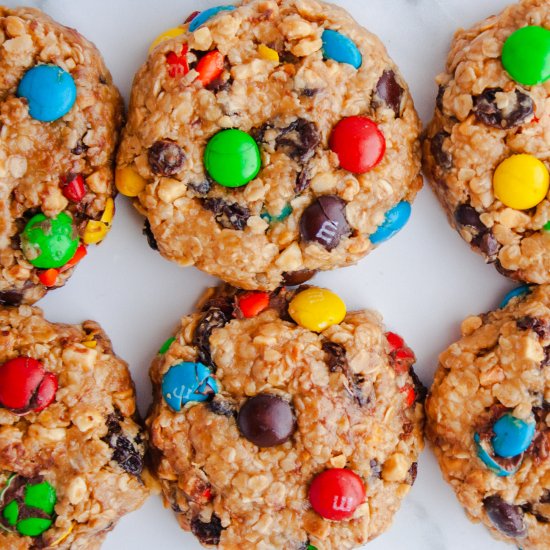 No-Bake Trail Mix Cookies