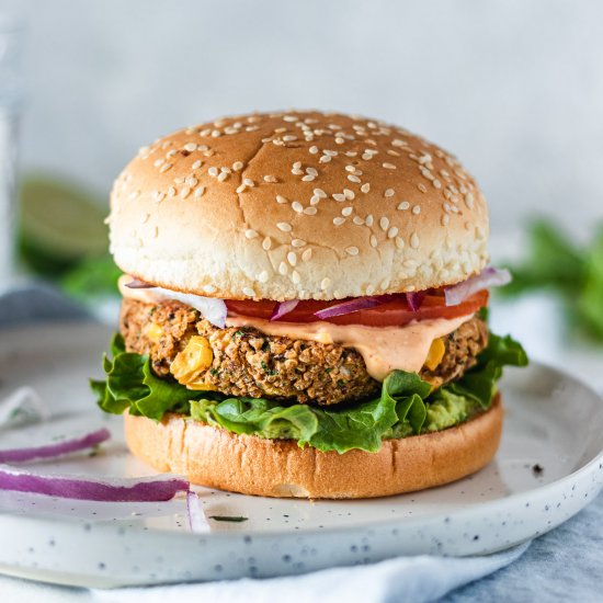 Tex Mex Inspired Burgers