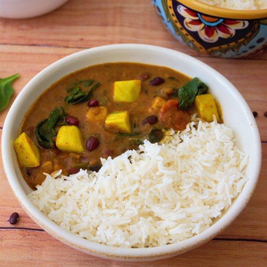 Vegan Jamaican curry Bowl