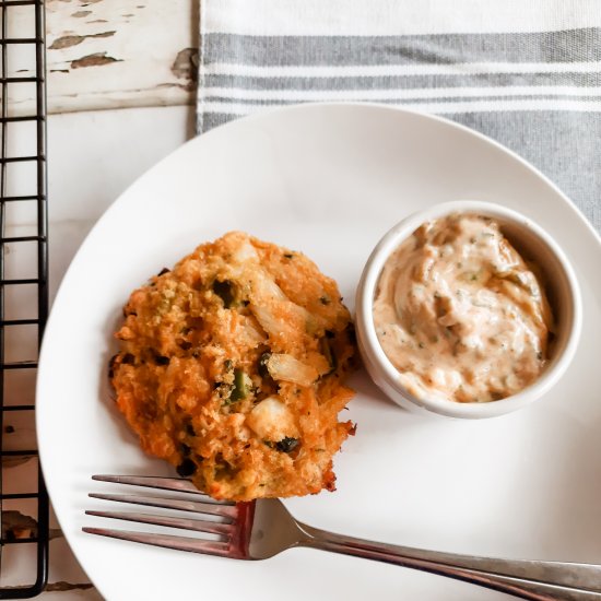 Avocado Crab Cakes