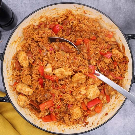 Chicken and Chorizo Jambalaya