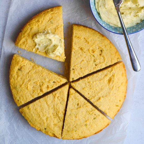 Buttermilk Polenta Cornbread