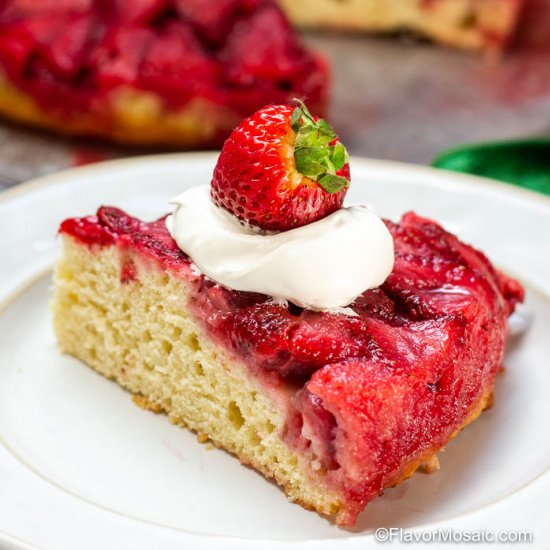 Strawberry Upside Down Cake