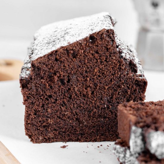 VEGAN CHOCOLATE POUND CAKE