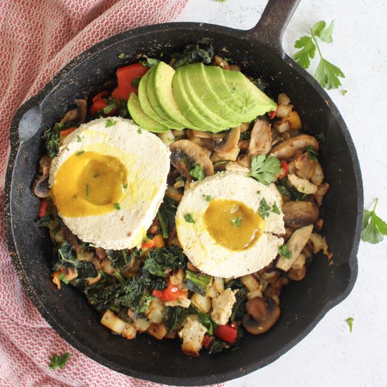 Vegan breakfast hash