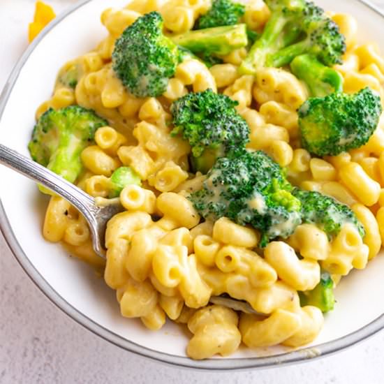 Healthier mac and cheese