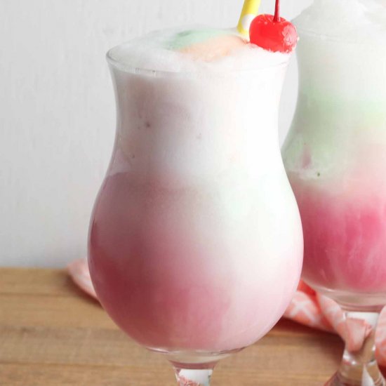 Rainbow Sherbet Punch