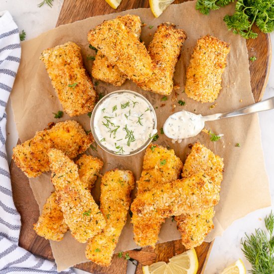 Air Fryer Fish Sticks