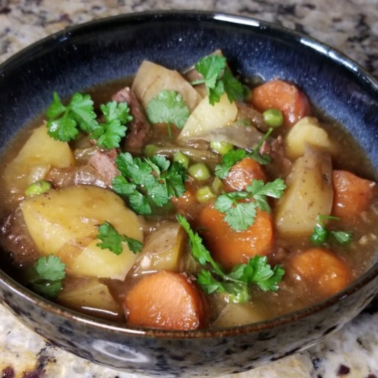 Stovetop Spring Time Beef Stew