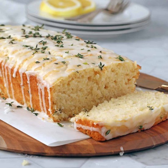 Vegan Lemon Pound Cake