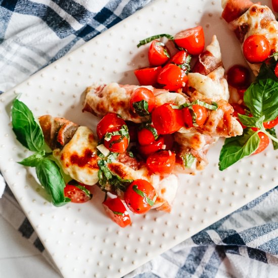 Bruschetta Chicken with Prosciutto