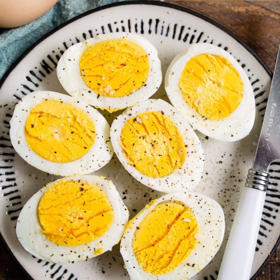 Air Fryer Hard Boiled Eggs