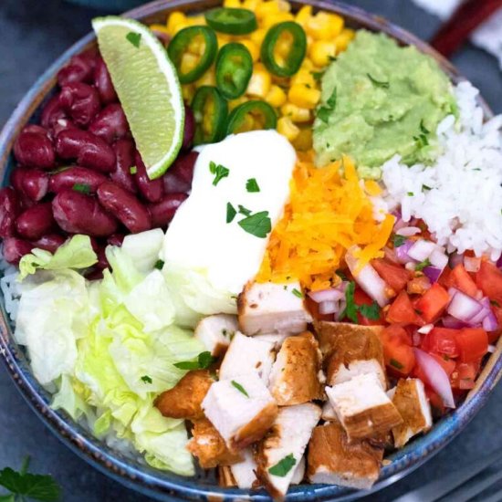 Chipotle Chicken Burrito Bowl