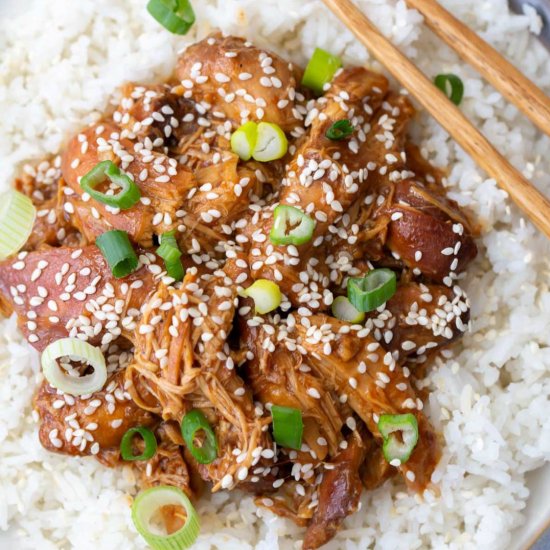 Crockpot Sesame Chicken