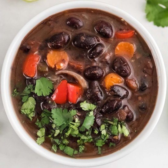 Easy Black Bean Soup