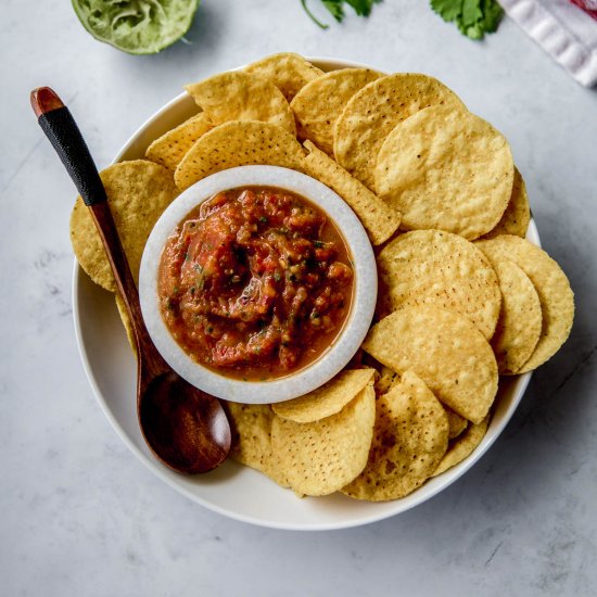 Slow Roasted Tomato Salsa