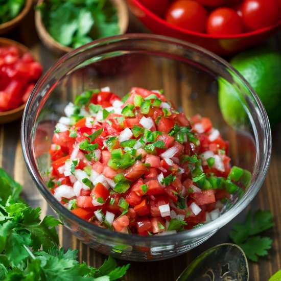 Homemade Pico de Gallo