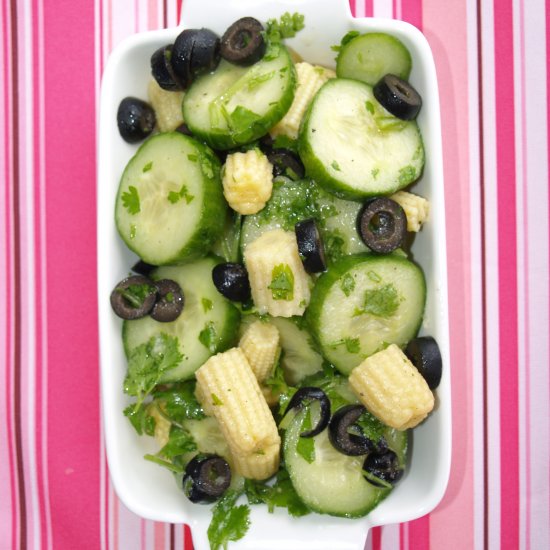 Cilantro And Baby Corn Salad