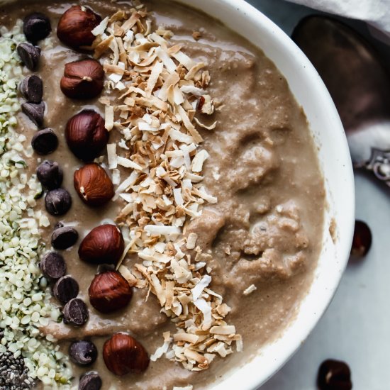 Peanut Butter Smoothie Bowl