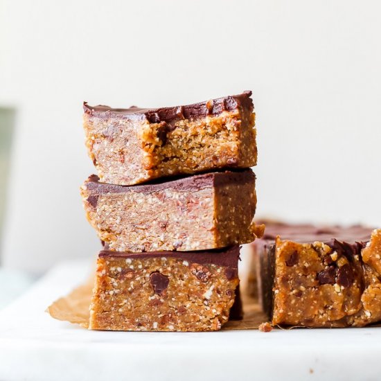 Vegan Cookie Dough Energy Bars