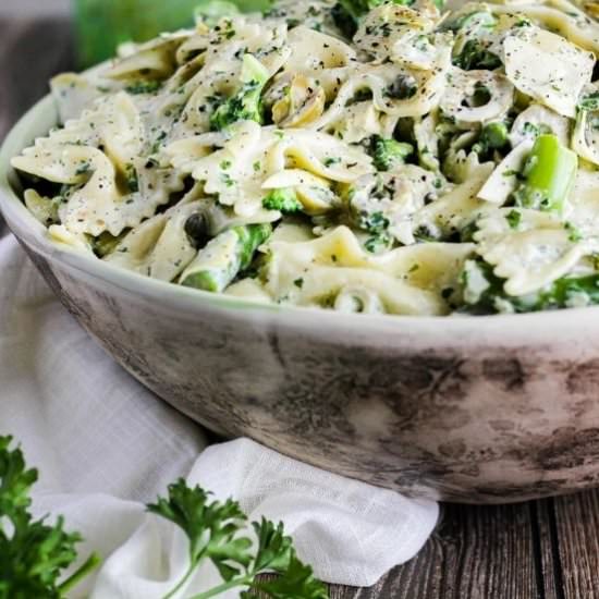 Green Goddess Pasta Salad