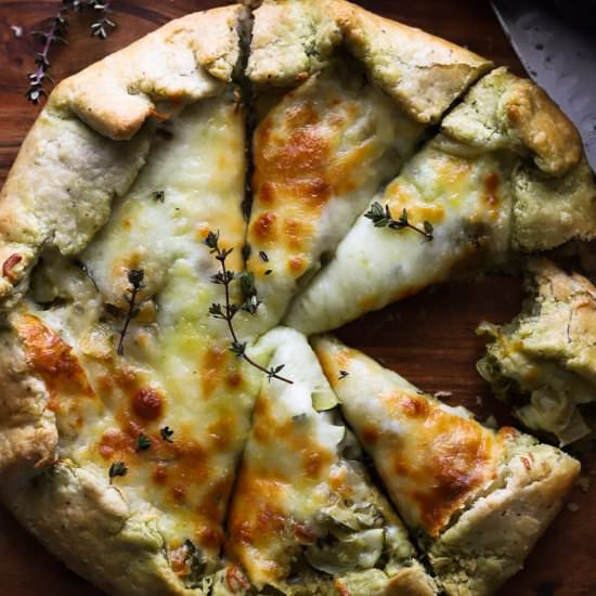 Spring Vegetable Galette