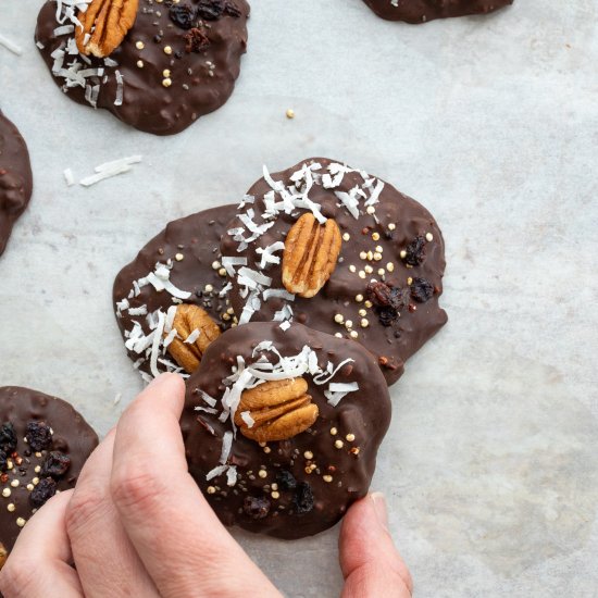 Superfood Chocolate Disks