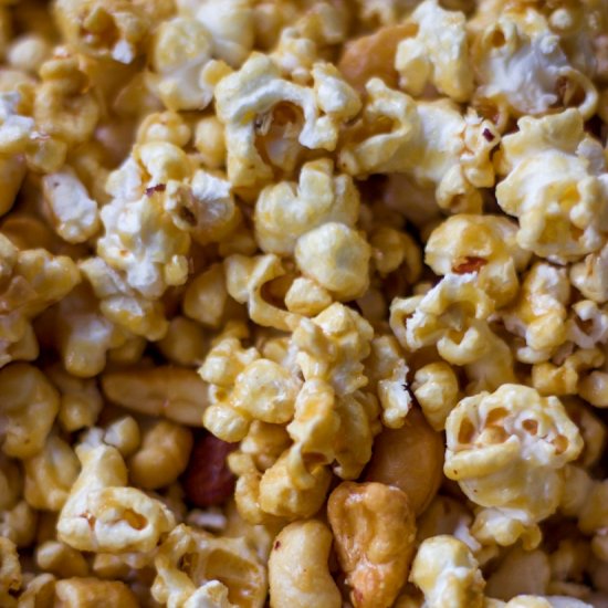 Homemade Caramel Corn