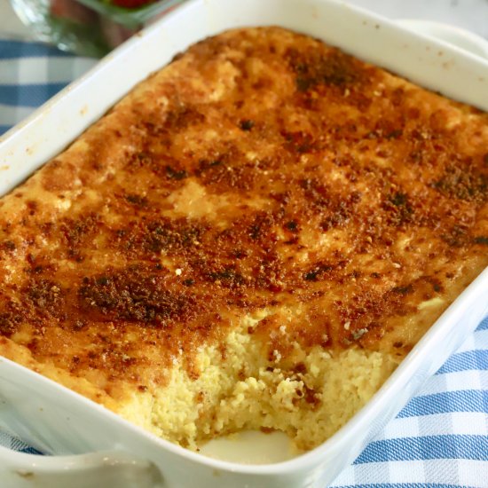 Southern Cheese Grits Casserole