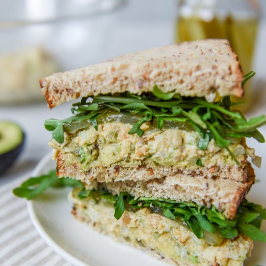 Chickpea Salad Sandwich