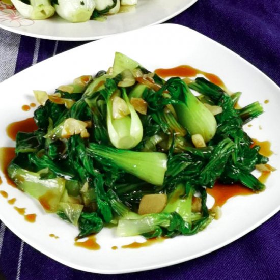 Bok choy stir fry