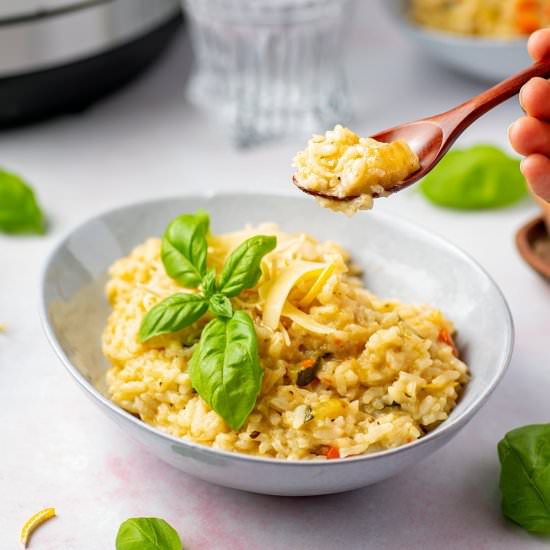 Instant Pot Vegetable Risotto