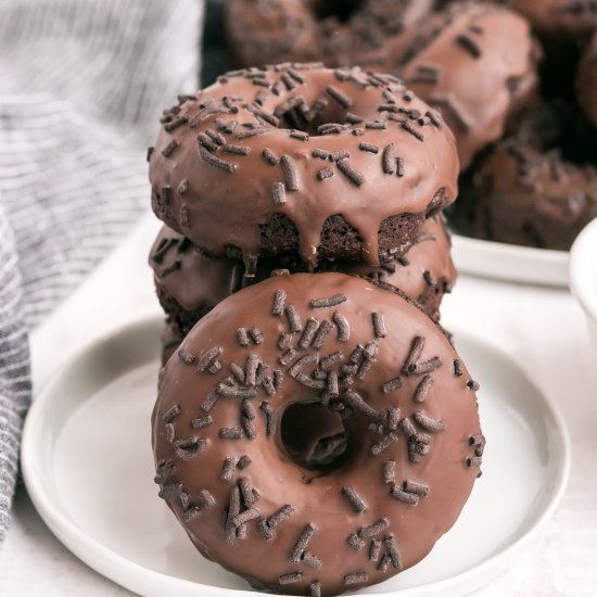 Keto Chocolate Donuts