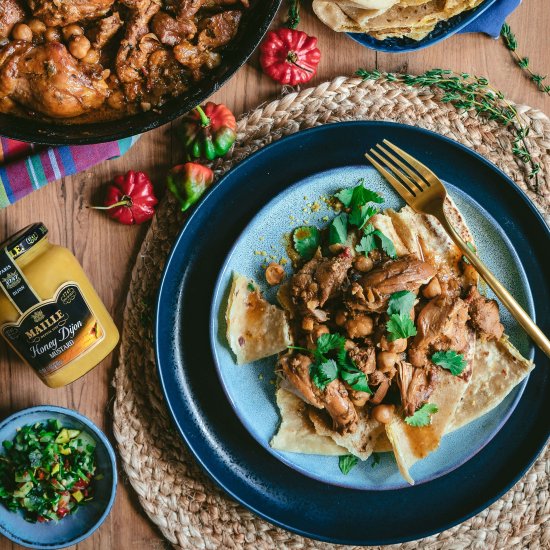 Caribbean-Style Braised Chicken