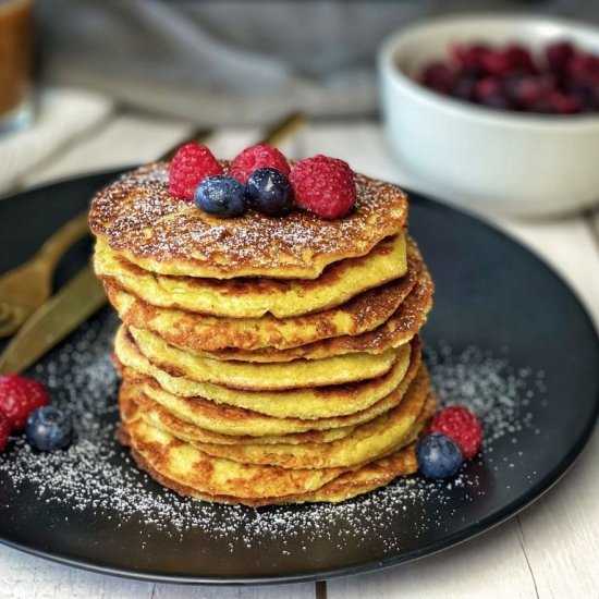 Vegan Protein Pfannkuchen ohne Ei