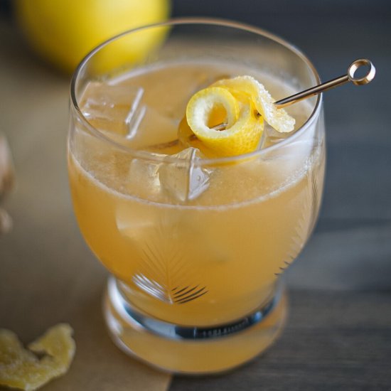 Ginger Whiskey Sour