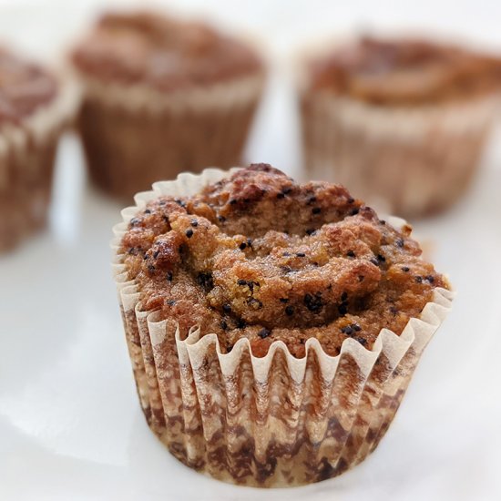 Flourless Orange Cupcakes