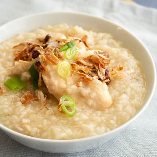 Vietnamese Chicken Rice Porridge