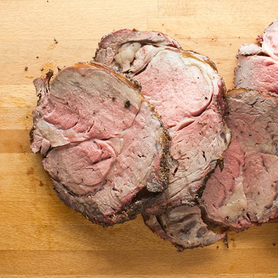 Smoked Prime Rib Roast