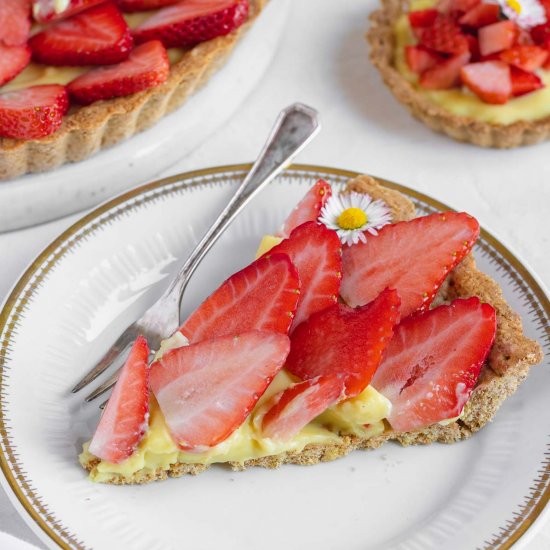 Vegan Strawberry Tart