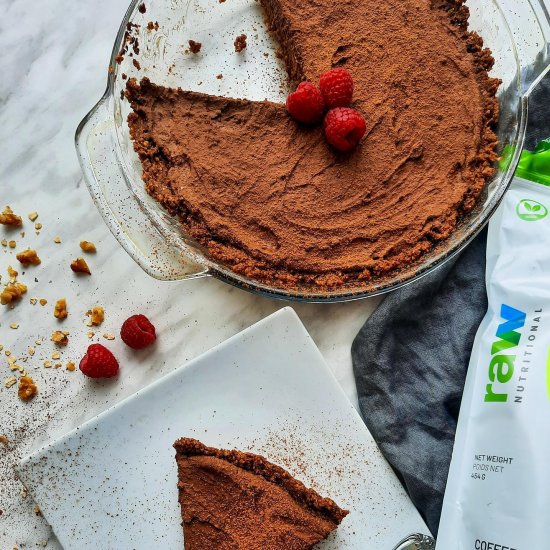 No-Bake Chocolate & Coffee Pie